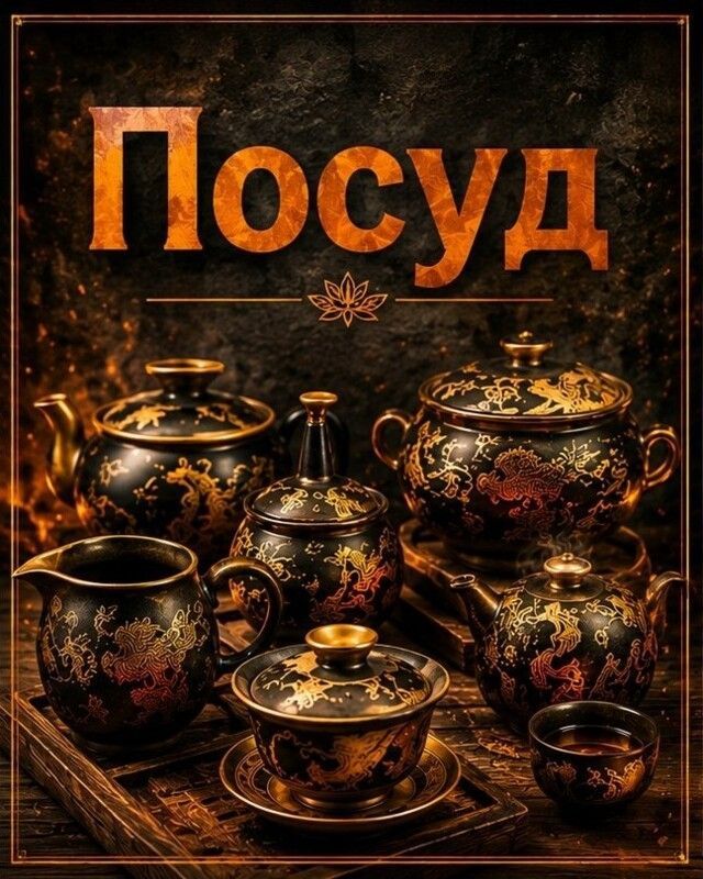 Посуд та аксесуари